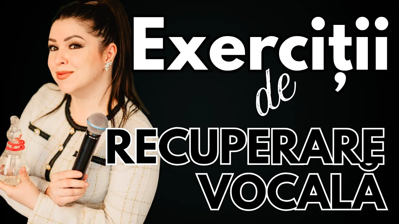 Set exerciții recuperare și terapie vocală