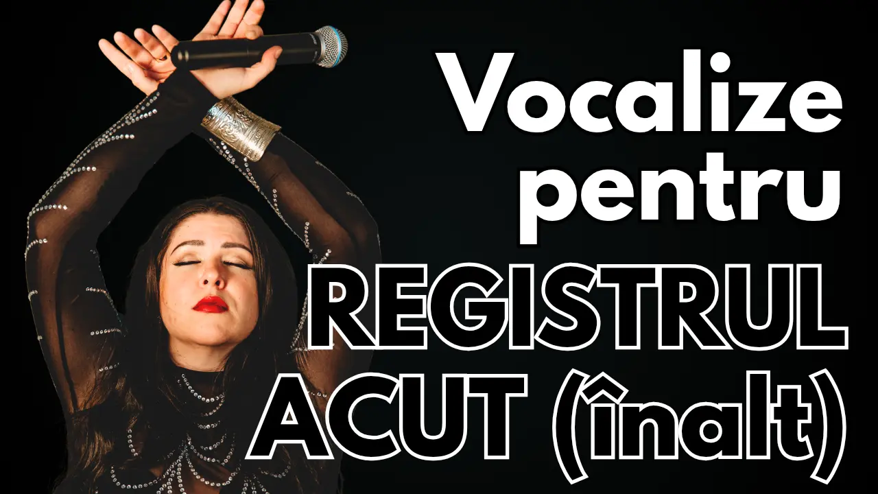 Set vocalize pentru registrul acut